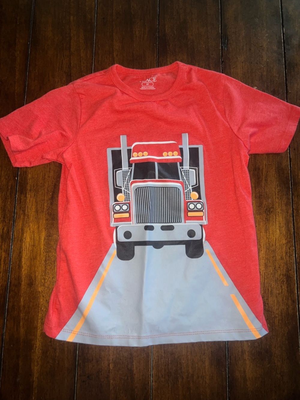 🎉🎉 5 for $20🎉🎉Coral Kids Graphic Truck Tee